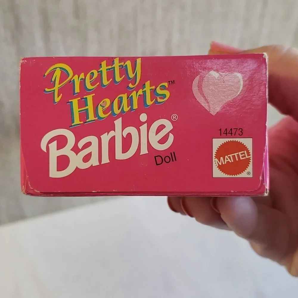 Vintage 1995 Mattel Pretty Hearts Barbie New in Original Sealed Box
